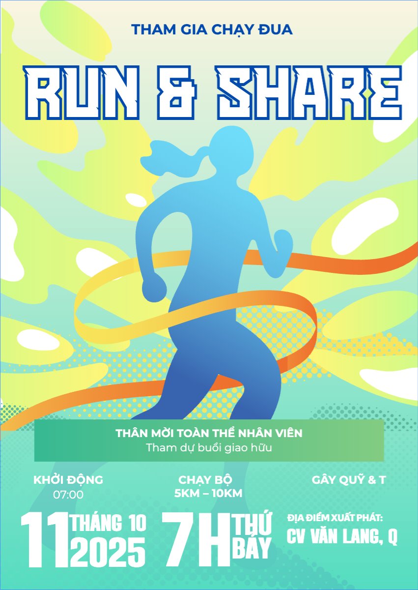 Mẫu Thư mời Thi chạy đua, chạy, race, run, từ thiện, thiện nguyện,thể thao, sport, hội thao, hiện đại, sang trọng, modern — LayerPic