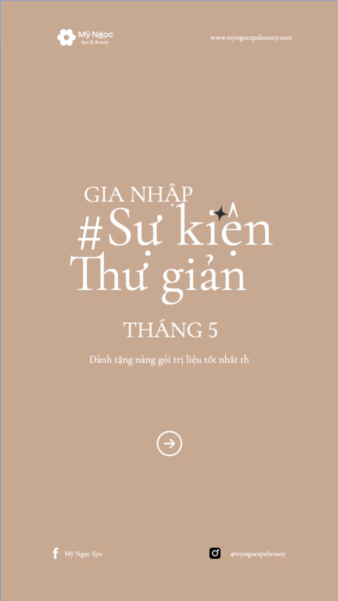 Mẫu Bài post MXH (9:16) Tiệm tóc, tiệm cắt tóc, salon, nail, spa, beauty, làm đẹp, thẩm mỹ — LayerPic