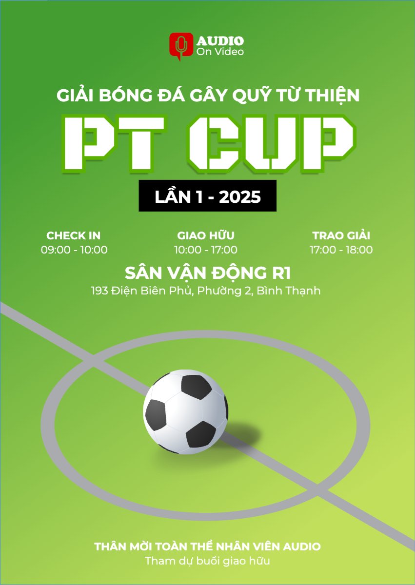 Mẫu Thư mời Bóng đá, đá banh, football, thể thao, đá banh, sport, hội thao, hiện đại, sang trọng, modern — LayerPic