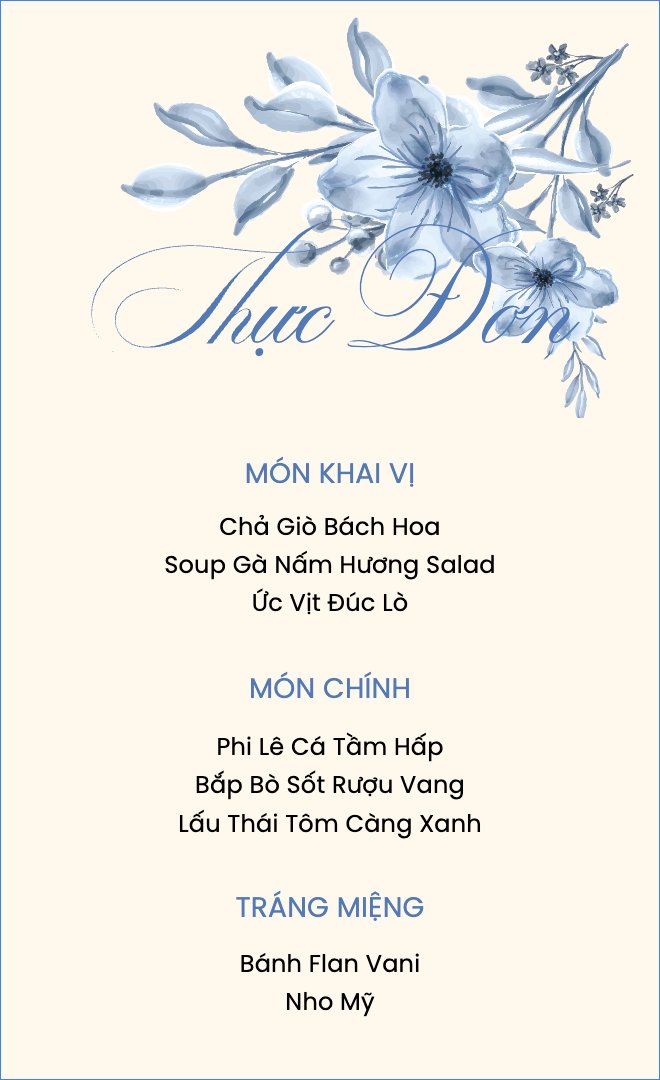 Dusty Blue, hoa lá, thiên nhiên, floral