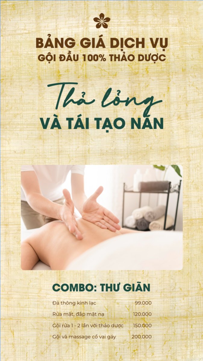 Mẫu Bài post MXH (9:16) Tiệm tóc, tiệm cắt tóc, salon, nail, spa, beauty, làm đẹp, thẩm mỹ — LayerPic