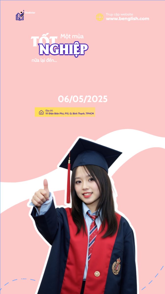 Mẫu Bài post MXH (9:16) Giáo dục, education, school, trường học, sinh viên, học sinh, đại học, student — LayerPic
