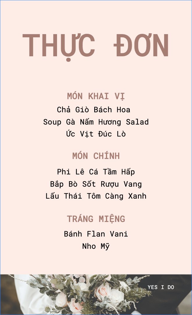 Yes I Do, hiện đại, sang trọng, morden, đơn giản