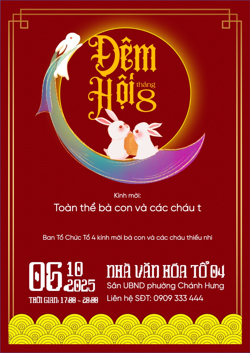 Trung thu, Tết Đoàn Viên, mid-autumn festival, sự kiện, event, dễ thương, cute, chibi, hoạt hình, cartoon