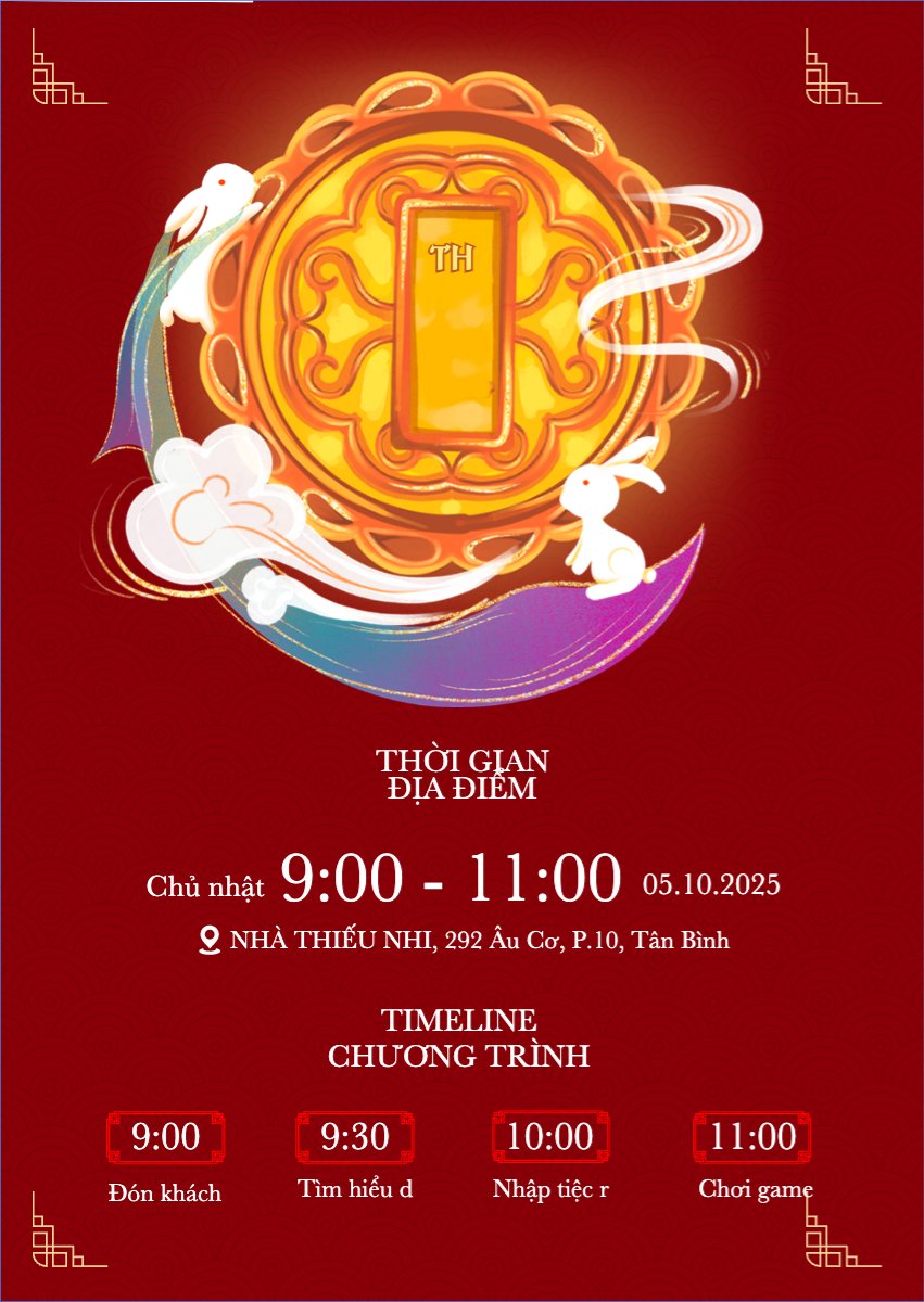 Trung thu, Tết Đoàn Viên, mid-autumn festival, sự kiện, event, dễ thương, cute, chibi, hoạt hình, cartoon
