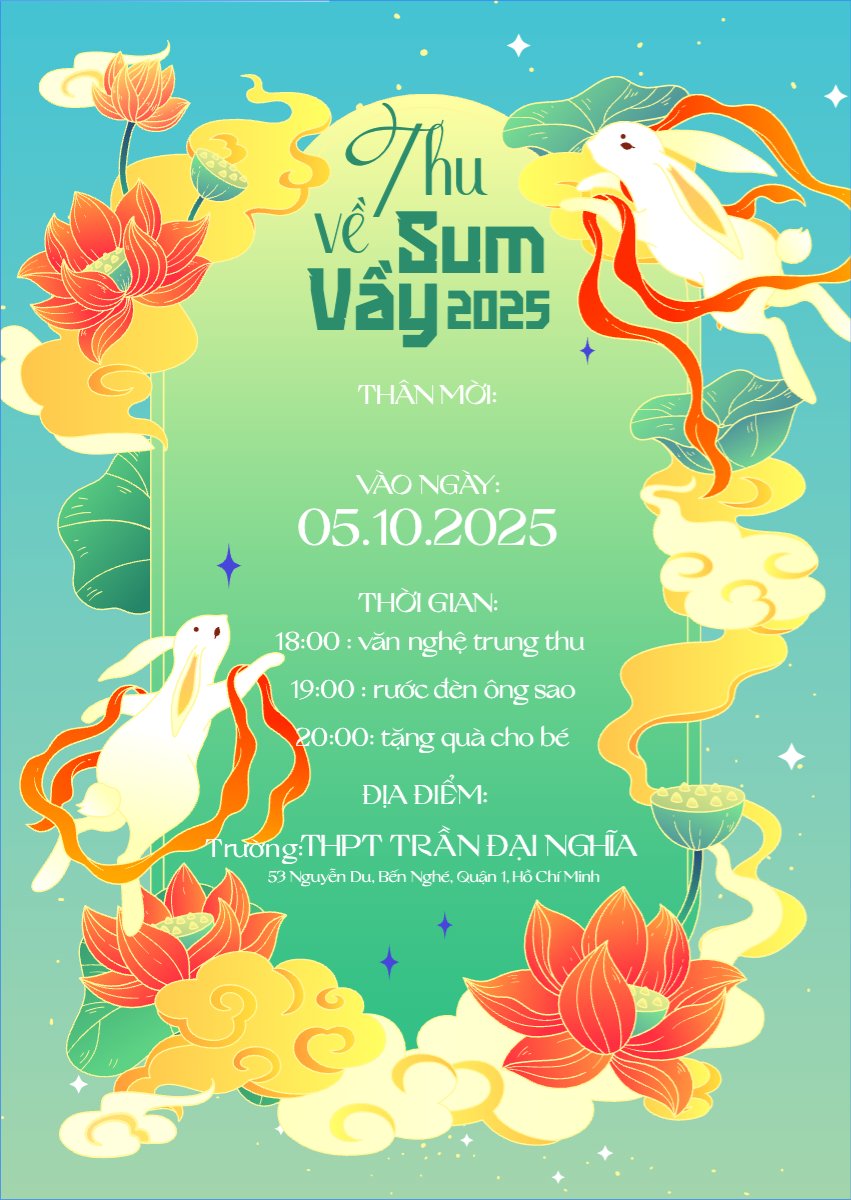 Trung thu, Tết Đoàn Viên, mid-autumn festival, sự kiện, event, dễ thương, cute, chibi, hoạt hình, cartoon