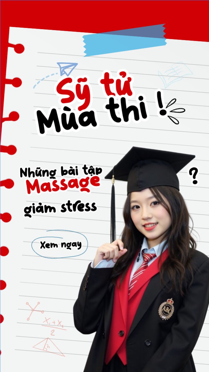 Mẫu Bài post MXH (9:16) Xét tuyển, tuyển sinh, tựu trường, nhập học, giáo dục, education, school, trường học, ngoại ngữ — LayerPic