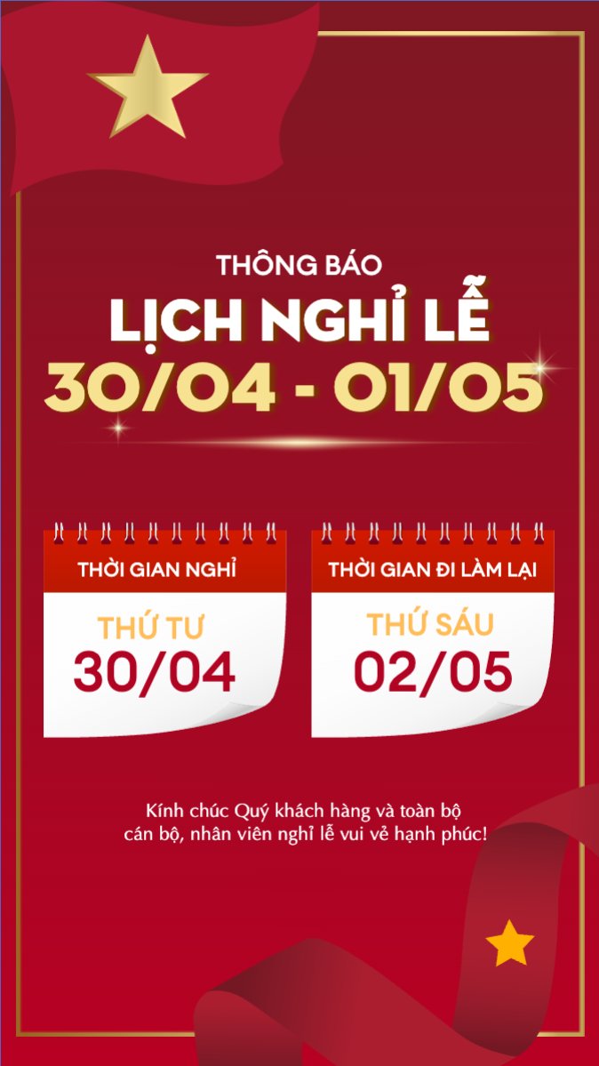 Mẫu Bài post MXH (9:16) 30/4-1/5, lễ, Việt Nam, truyền thống, Vietnamese, sự kiện, event — LayerPic