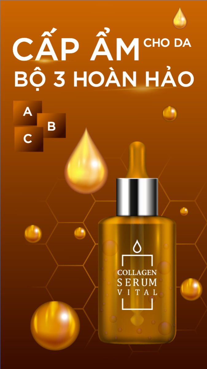 Mẫu Bài post MXH (9:16) Spa, beauty, làm đẹp, thẩm mỹ, comestic — LayerPic