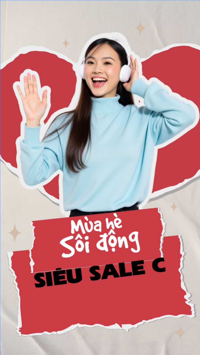 Mẫu Bài post MXH (9:16) Sự kiện, event, chương trình, sale, giải trí, entertainment — LayerPic