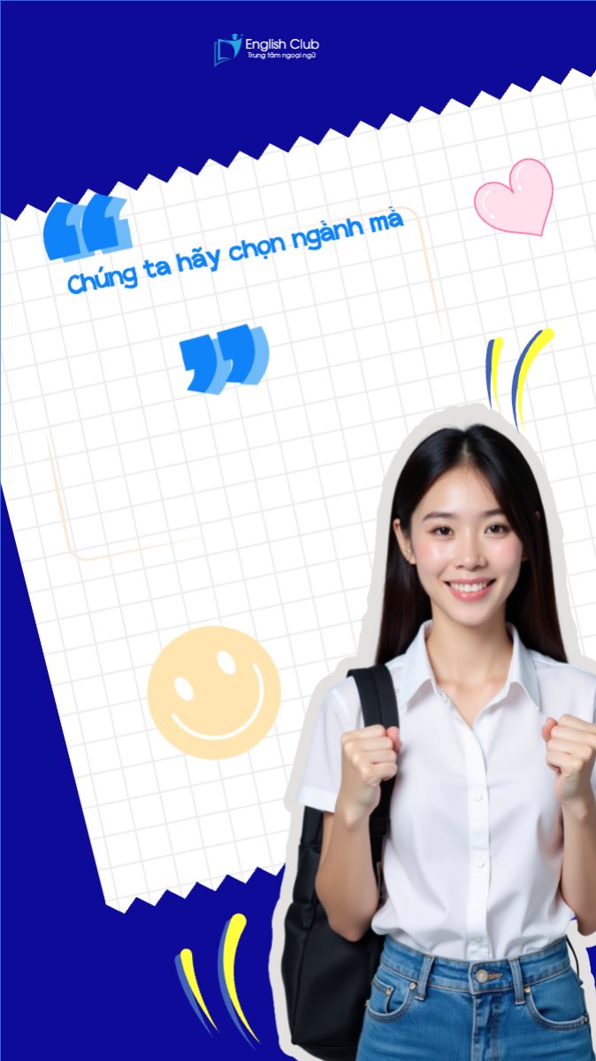 Mẫu Bài post MXH (9:16) Giáo dục, education, school, trường học — LayerPic