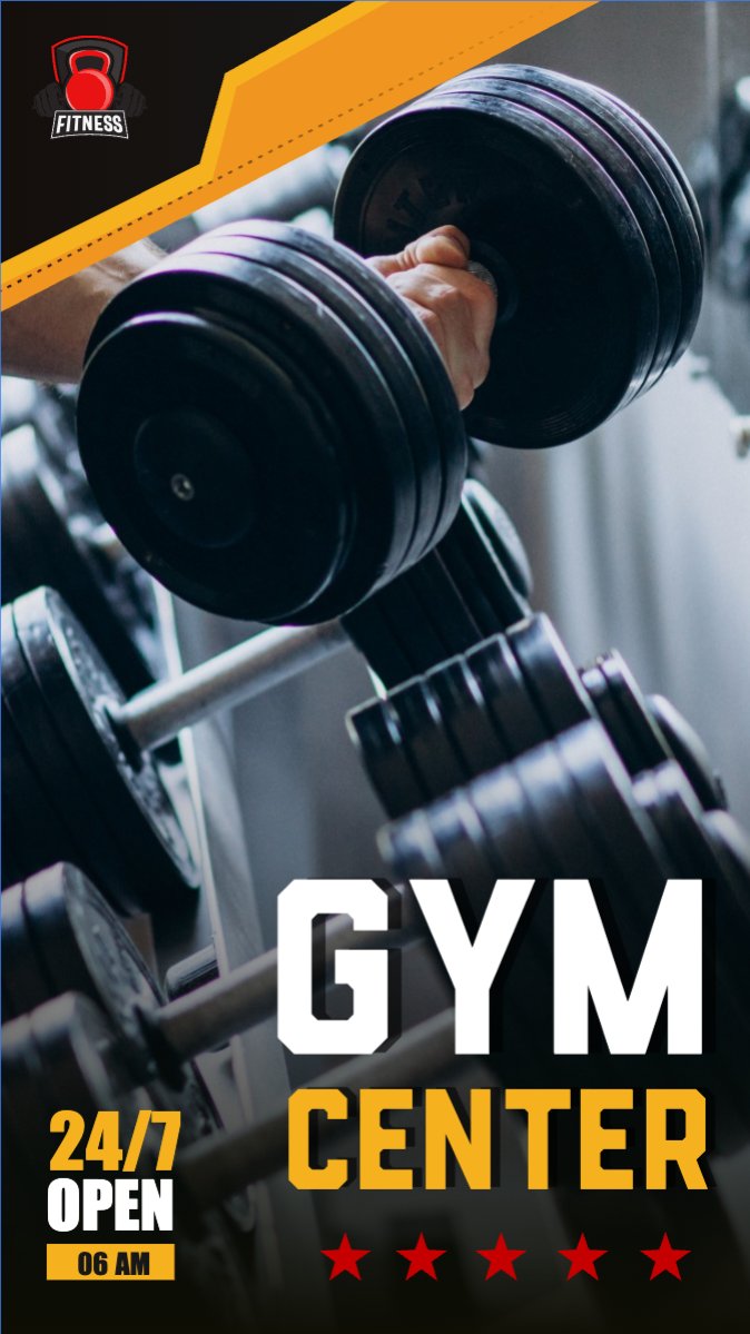 Mẫu Bài post MXH (9:16) Gym, thể thao, sport, spa, beauty, làm đẹp, thẩm mỹ — LayerPic