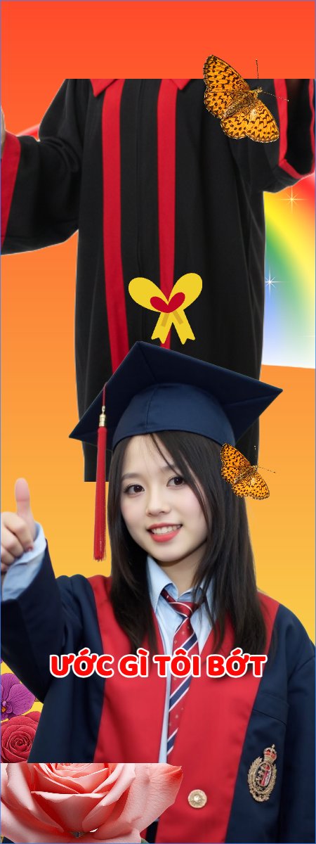 Mẫu Standee Chúc mừng tốt nghiệp — LayerPic