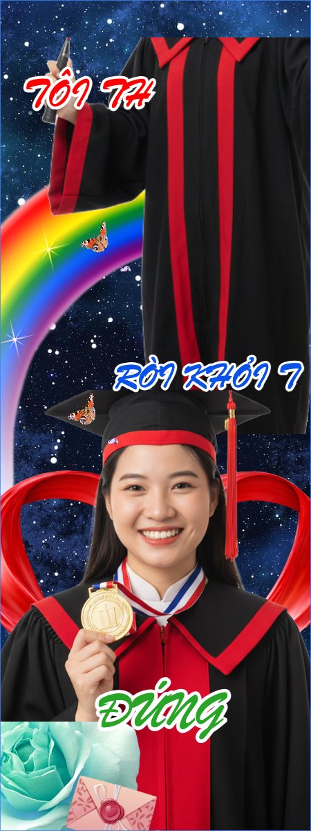 Mẫu Standee Chúc mừng tốt nghiệp — LayerPic
