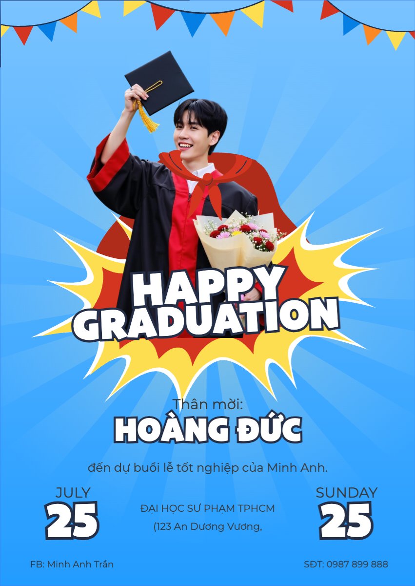 Tốt nghiệp, kỉ yếu, Graduation, yearbook, , dễ thương, cute, chibi, hoạt hình, cartoon, superman