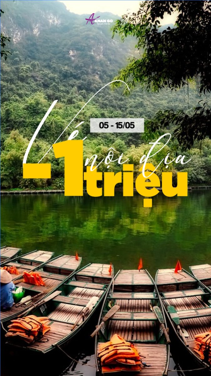Mẫu Bài post MXH (9:16) Du lịch, travel, tourism, trải nghiệm, khám phá — LayerPic