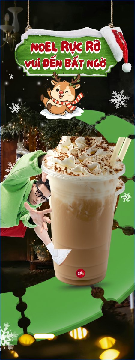 Mẫu Standee Noel rực rỡ vui đến bất ngờ — LayerPic
