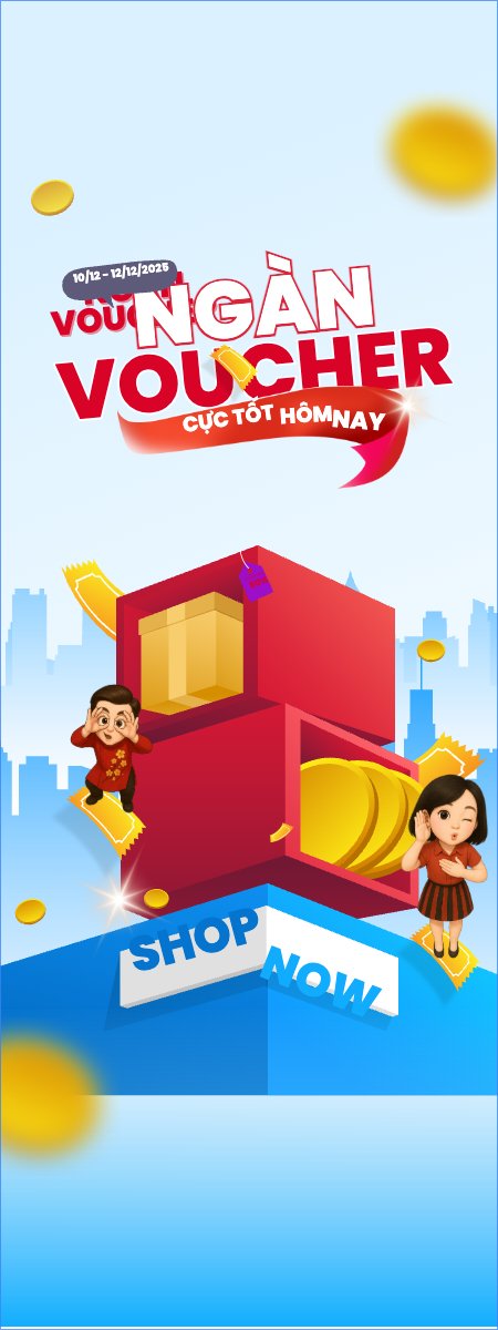 Ngàn voucher cực tốt hôm nay