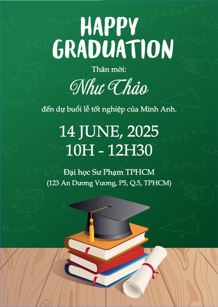 Tốt nghiệp, kỉ yếu, Graduation, yearbook, dễ thương, cute, chibi, hoạt hình, cartoon