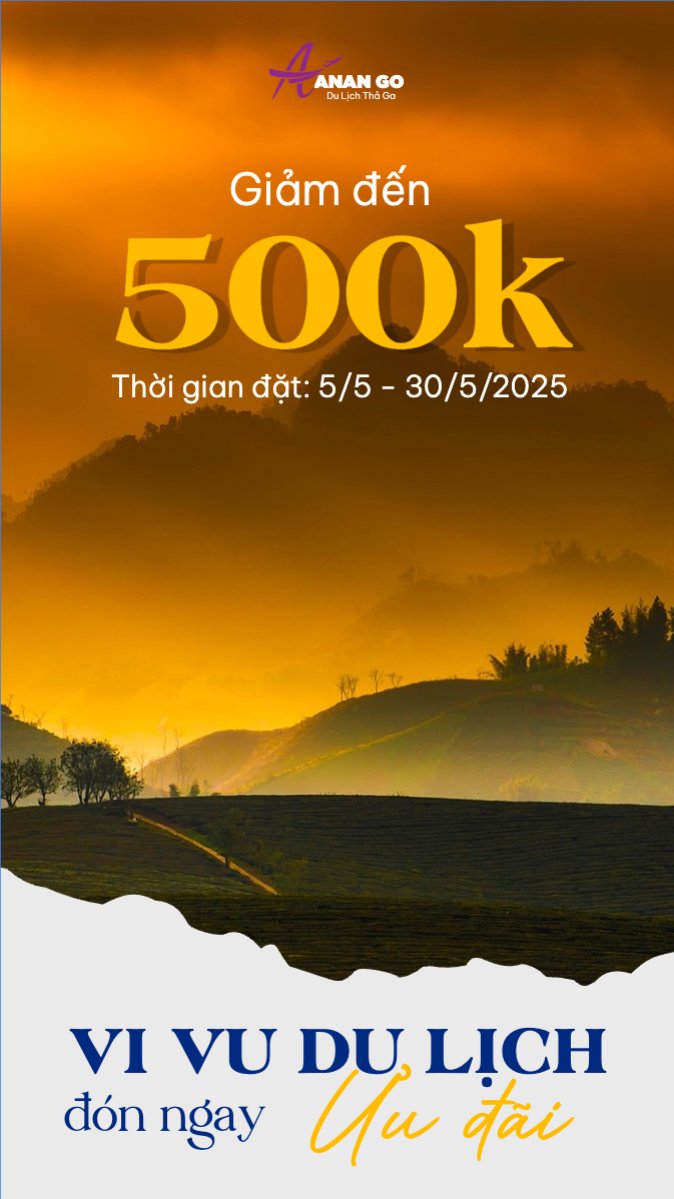 Mẫu Bài post MXH (9:16) Du lịch, travel, tourism, trải nghiệm, khám phá — LayerPic