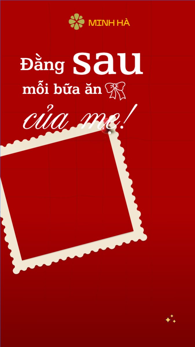 Mẫu Bài post MXH (9:16) Ẩm thực, cuộc sống, life, sự kiện, event, chương trình, gia đình — LayerPic