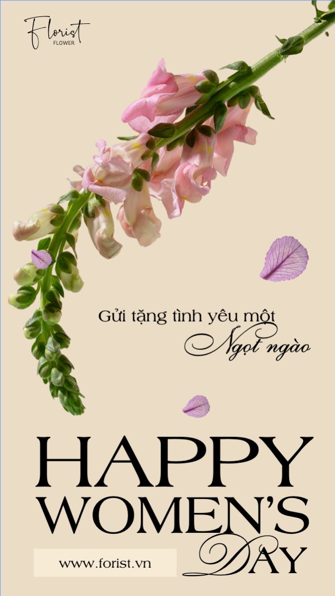 Mẫu Bài post MXH (9:16) Nông sản, agricultural, farm, flower shop, cửa hàng hoa — LayerPic