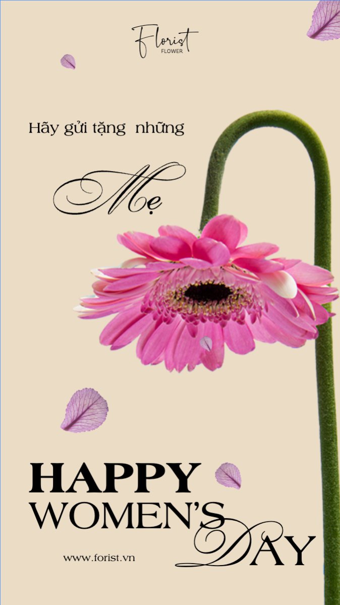 Mẫu Bài post MXH (9:16) Nông sản, agricultural, farm, flower shop, cửa hàng hoa — LayerPic