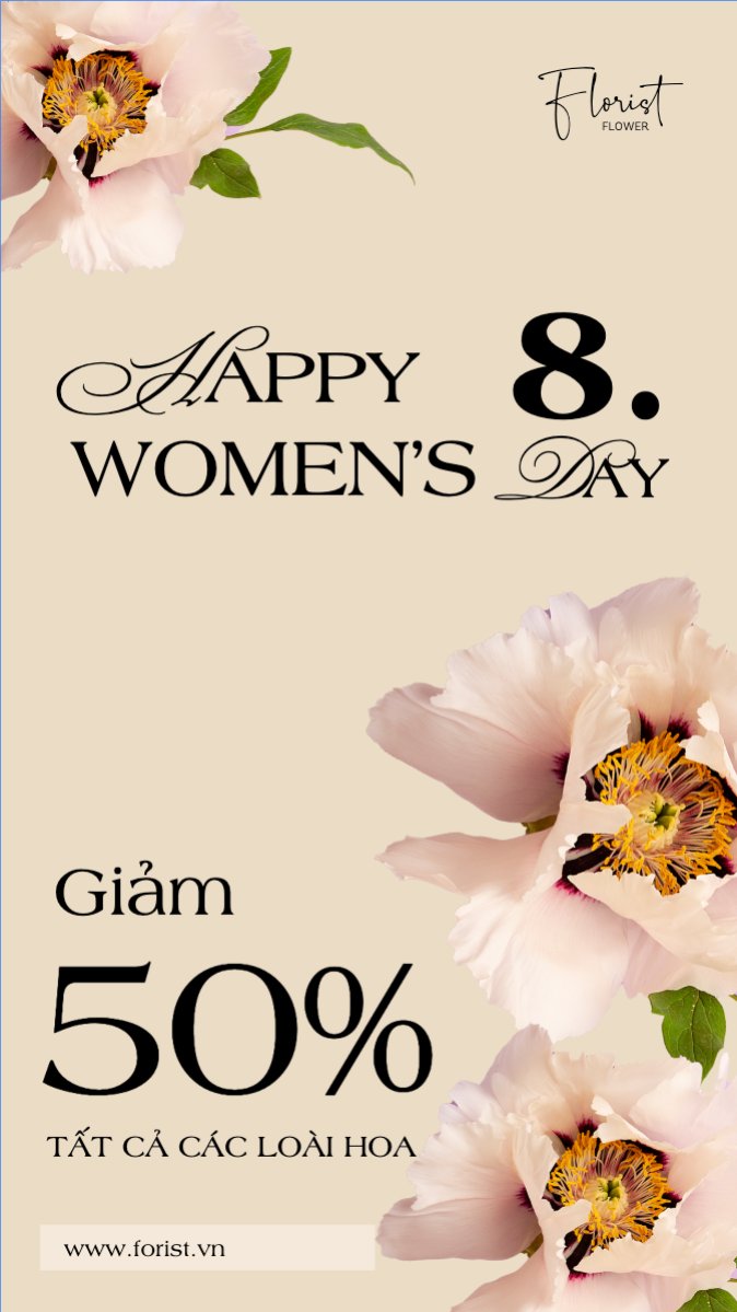 Mẫu Bài post MXH (9:16) Nông sản, agricultural, farm, flower shop, cửa hàng hoa — LayerPic