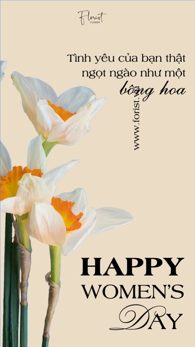 Mẫu Bài post MXH (9:16) Nông sản, agricultural, farm, flower shop, cửa hàng hoa — LayerPic