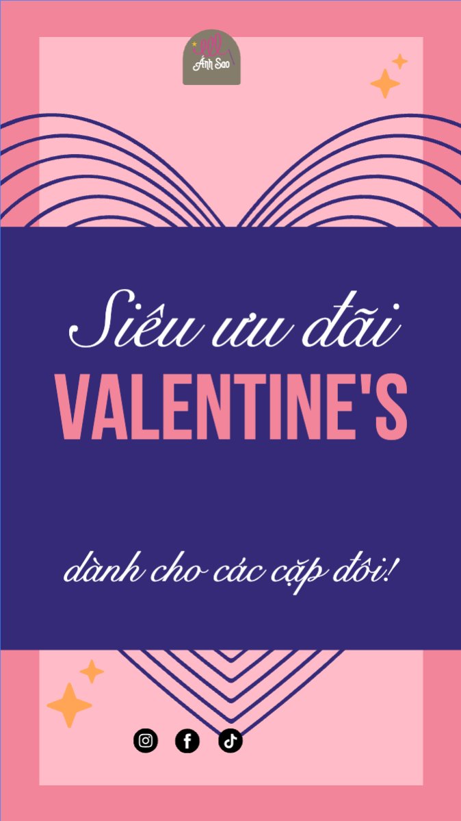 Mẫu Bài post MXH (9:16) Lễ tình nhân, Valentine's day, 14/2, sự kiện, event, chương trình, sale, giải trí, entertainment — LayerPic