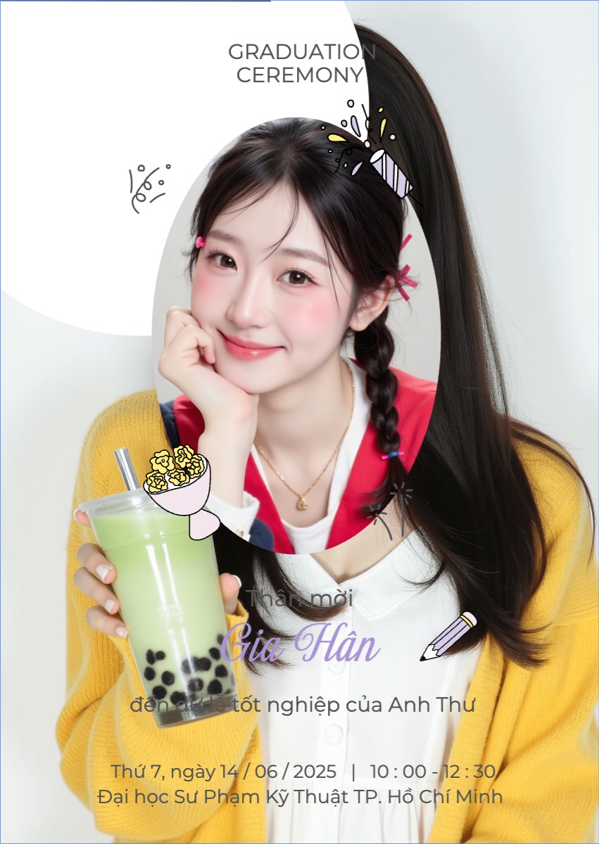 Tốt nghiệp, kỉ yếu, Graduation, yearbook, dễ thương, cute, chibi, hoạt hình, cartoon