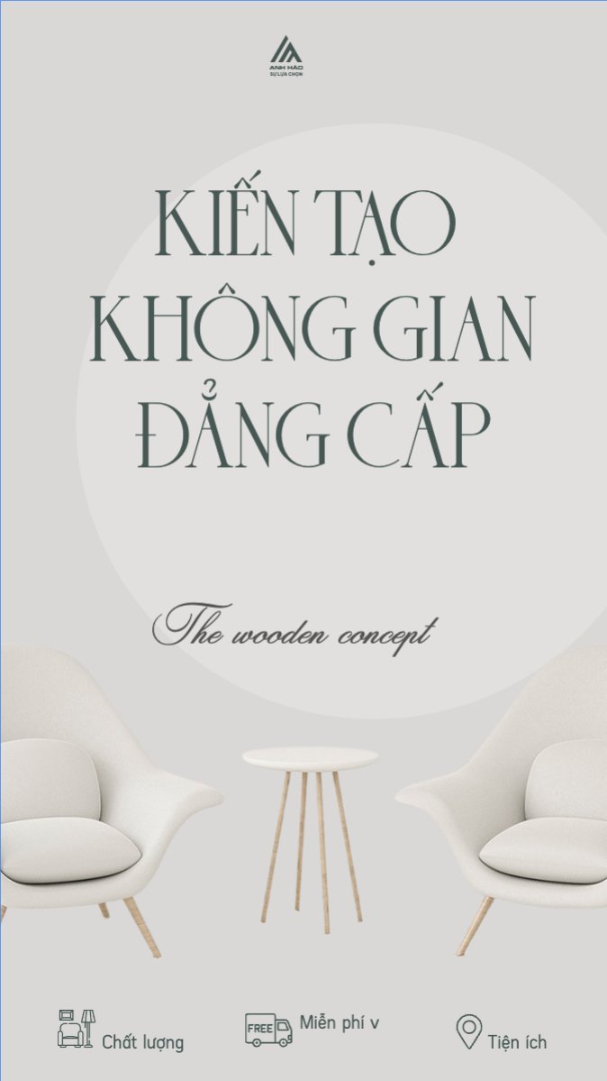 Mẫu Bài post MXH (9:16) Xây dựng, build, nội thất, bất động sản, interior, real estate — LayerPic