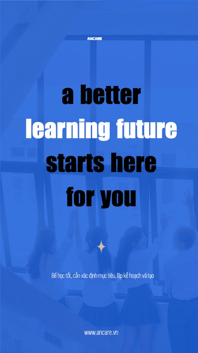 Mẫu Bài post MXH (9:16) Giáo dục, education, school, trường học — LayerPic