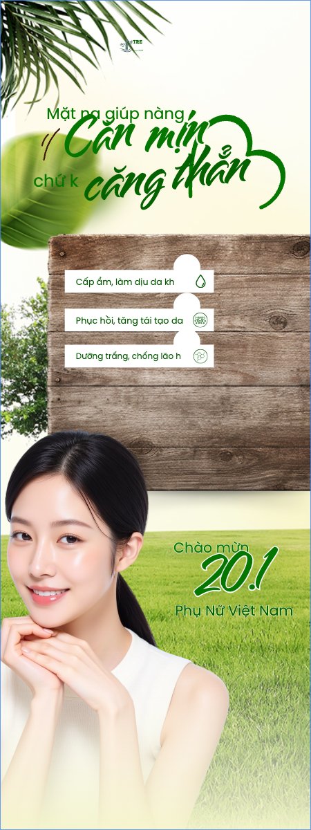 Mẫu Standee 20/10, Ngày phụ nữ Việt Nam, Vietnamese Women's Day, phụ nữ, sự kiện, event, mỹ phẩm, làm đẹp, beauty, hiện đại, modern — LayerPic