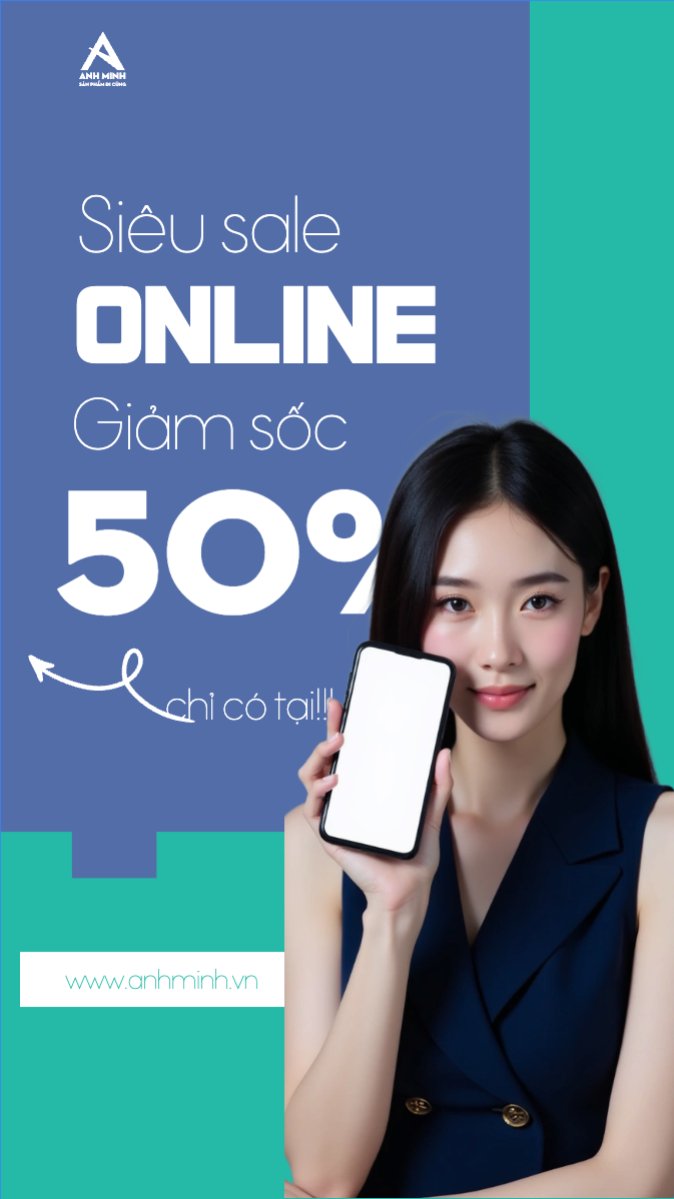 Mẫu Bài post MXH (9:16) Buy online, mua hàng trực tuyến, thương mại điện tử, commercial electronics, social media marketing, online — LayerPic