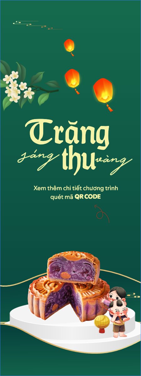 Mẫu Standee Trung thu, Tết Đoàn Viên, mid-autumn festival, sự kiện, event, lễ hội, festival, ẩm thực, food, bánh trung thu, cute, dễ thương — LayerPic