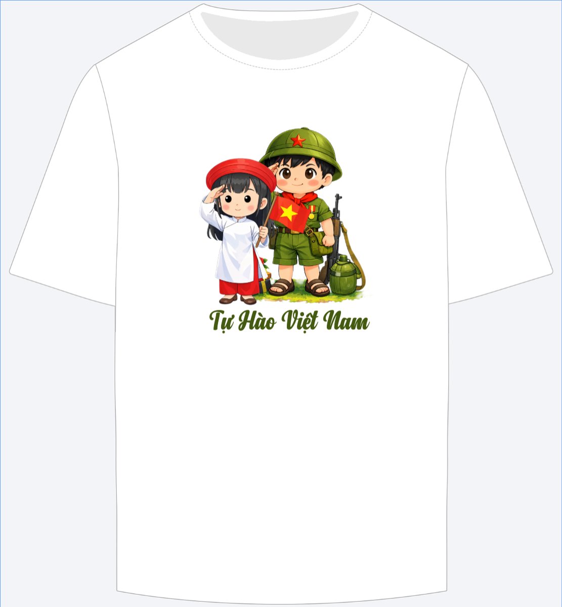 Mẫu Ao Thun Tự Hào Việt Nam — LayerPic