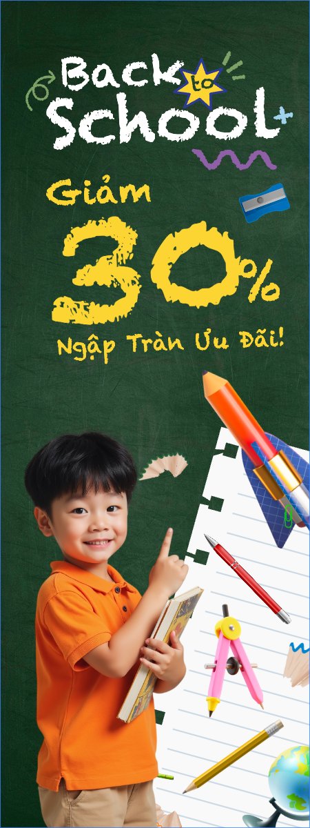 Mẫu Standee Tựu trường, đến trường, nhập học, back to school, giáo dục, education, school, trường học, hiện đại, modern — LayerPic