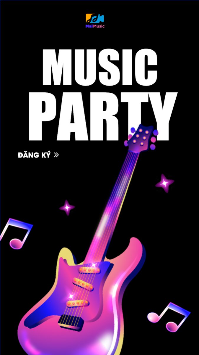 Mẫu Bài post MXH (9:16) Sự kiện, event, chương trình, sale, giải trí, entertainment — LayerPic