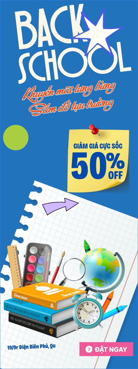 Mẫu Standee Tựu trường, đến trường, nhập học, back to school, giáo dục, education, school, trường học, hiện đại, modern — LayerPic