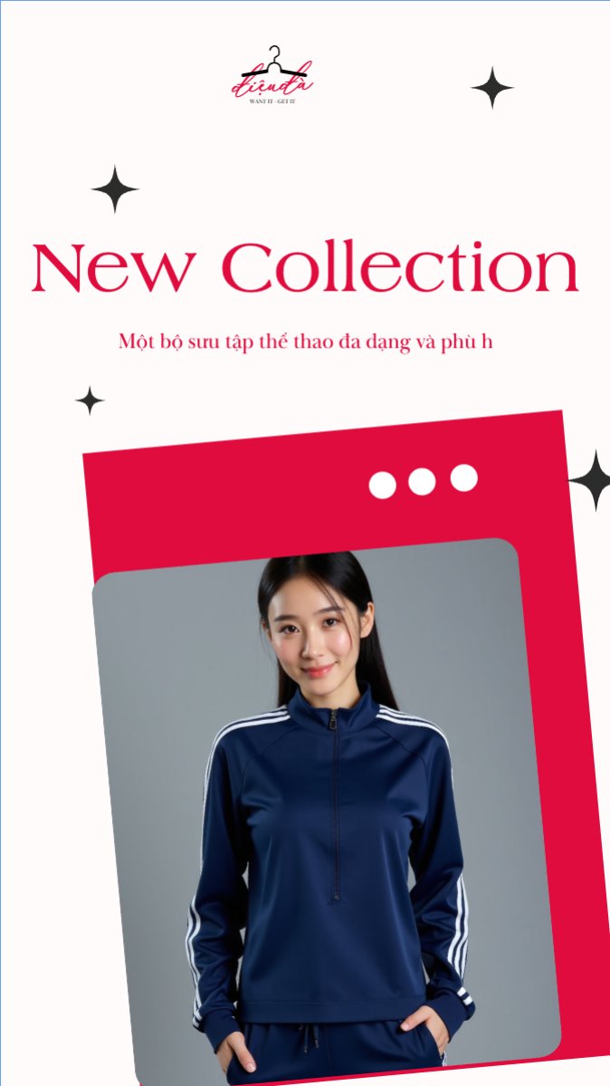 Mẫu Bài post MXH (9:16) Sportswear, quần áo thể thao, fashion, thời trang, quần áo, trang phục, clothes, outfit — LayerPic
