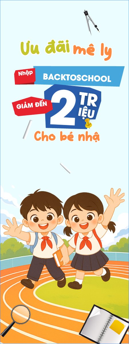 Mẫu Standee Tựu trường, đến trường, nhập học, giáo dục, education, school, trường học, dễ thương, cute, chibi, hoạt hình, cartoon — LayerPic