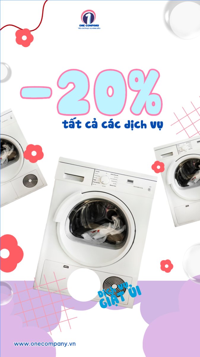 Mẫu Bài post MXH (9:16) Công nghệ, technology, điện tử, electronic, máy giặt, washing machine — LayerPic