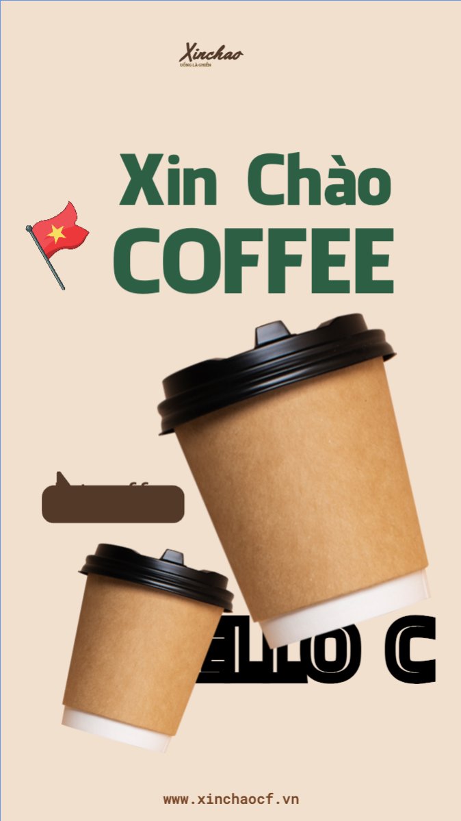 Mẫu Bài post MXH (9:16) Nước uống, juice, giải khát, F&B, drink, cafe, coffee, cà phê — LayerPic