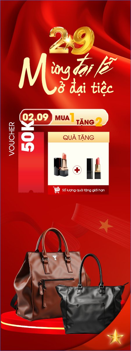 Mẫu Standee 2/9, Quốc Khánh, lễ hội, Việt Nam, fashion, thời trang, quần áo, trang phục, clothes, outfit, túi, bag, hiện đại, modern — LayerPic