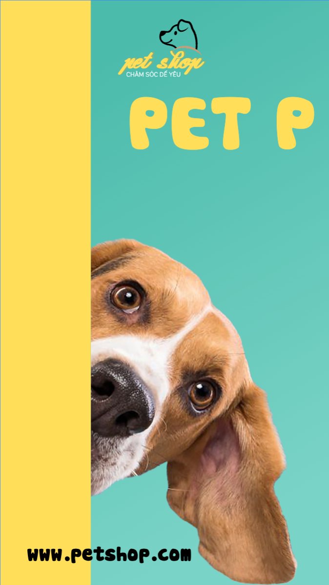 Mẫu Bài post MXH (9:16) Pet, thú cưng, thú nuôi, động vật, animal — LayerPic
