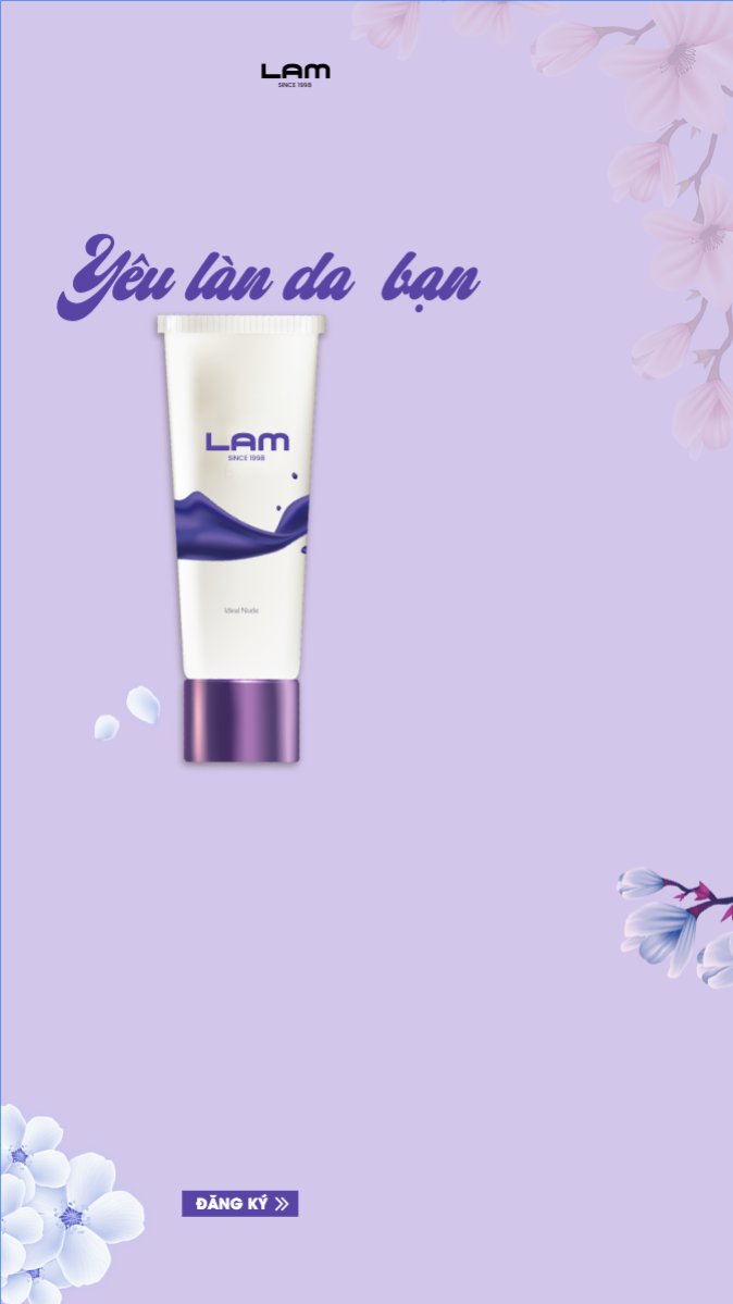 Mẫu Bài post MXH (9:16) Spa, beauty, làm đẹp, thẩm mỹ, comestic — LayerPic