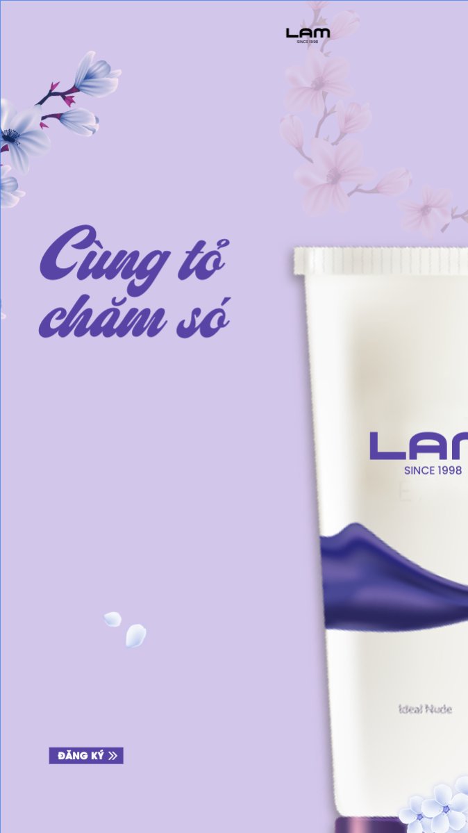 Mẫu Bài post MXH (9:16) Spa, beauty, làm đẹp, thẩm mỹ, comestic — LayerPic