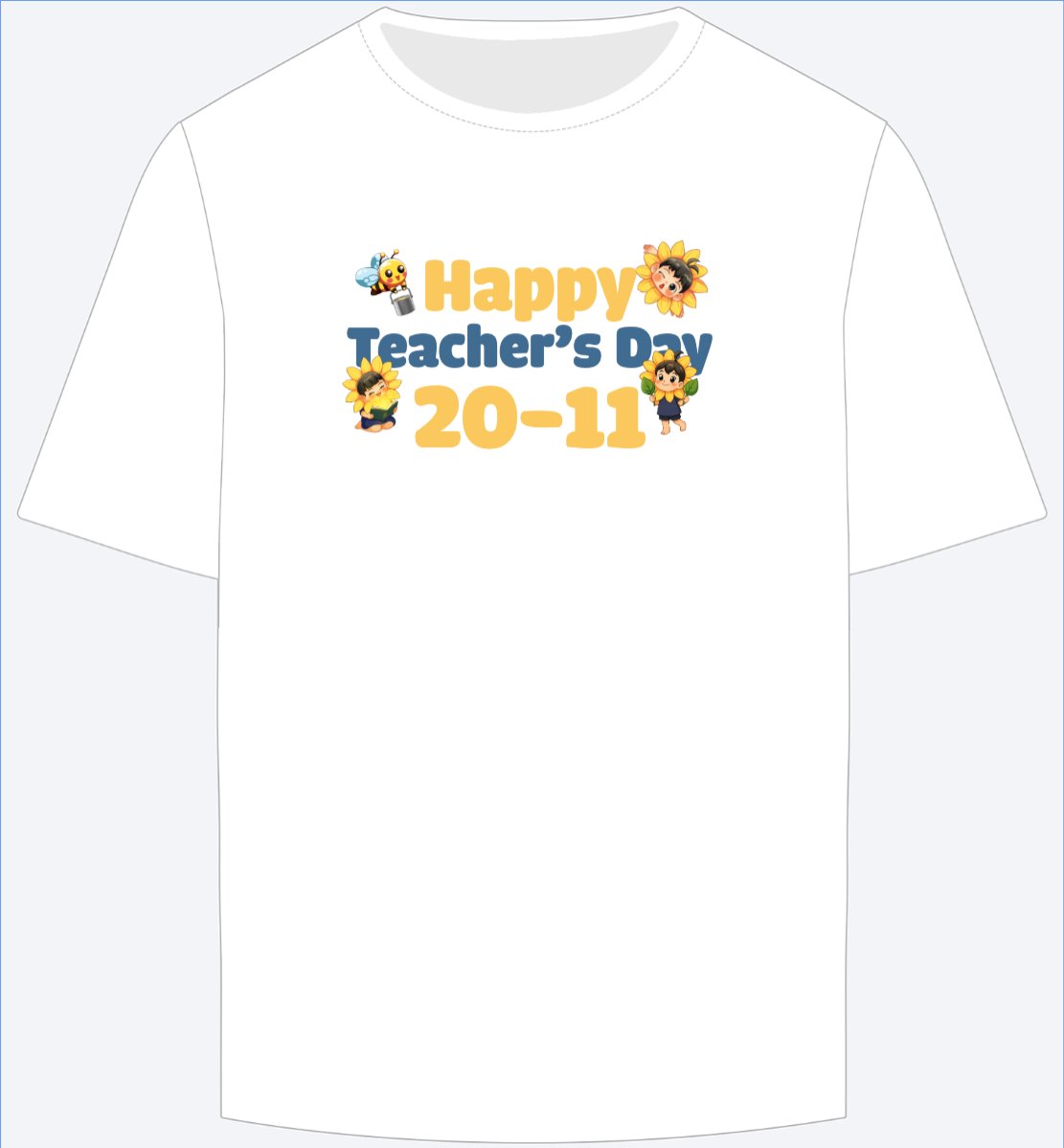 Mẫu Ao Thun Happy teacher's day — LayerPic