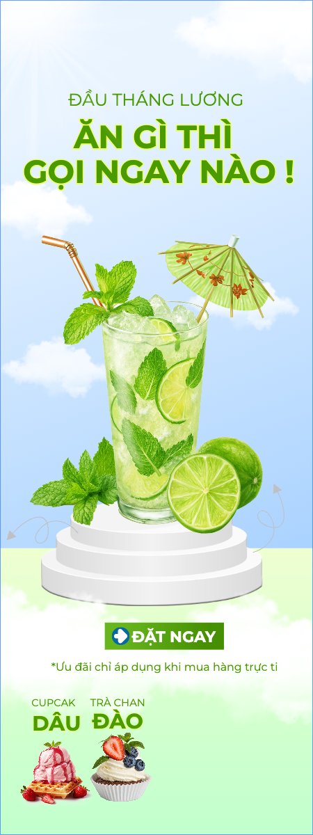 Mẫu Standee Trà chanh, nước ép, bánh ngọt, cake, ẩm thực, nước uống, juice, giải khát, F&B, drink, hiện đại — LayerPic